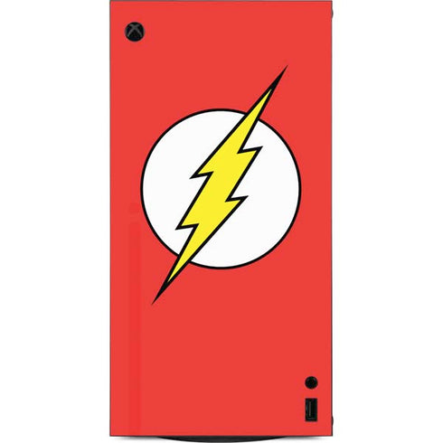 DC Comics The Flash Original Emblem XBox Series X Digital Edition Console Skin